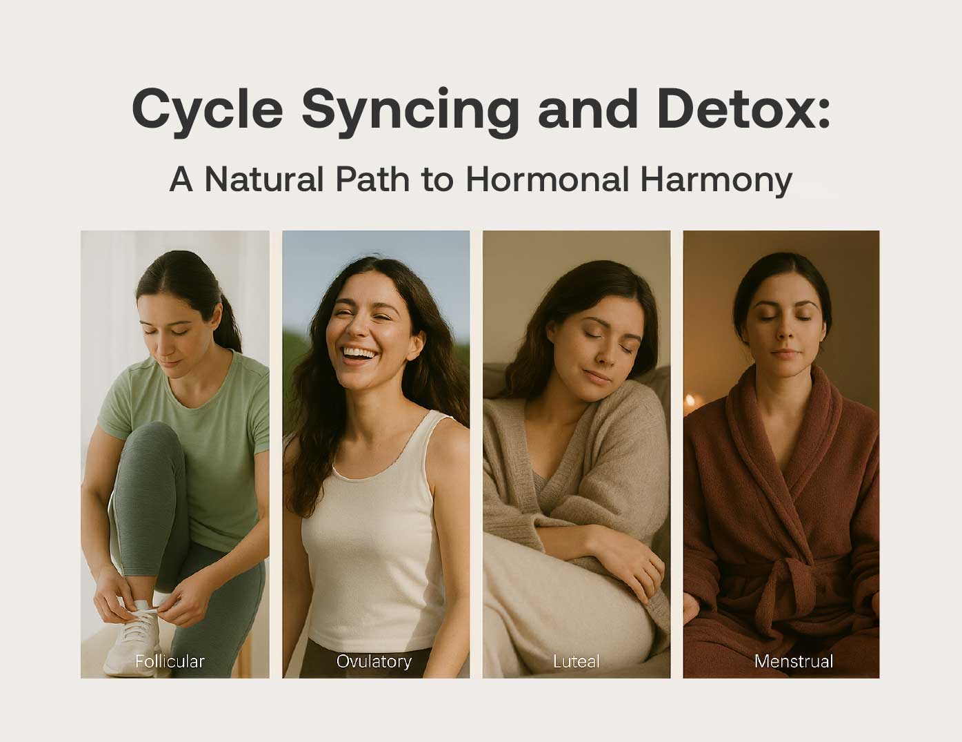 Cycle Syncing and detox