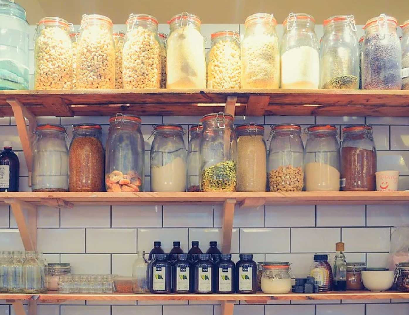 preparing pantry