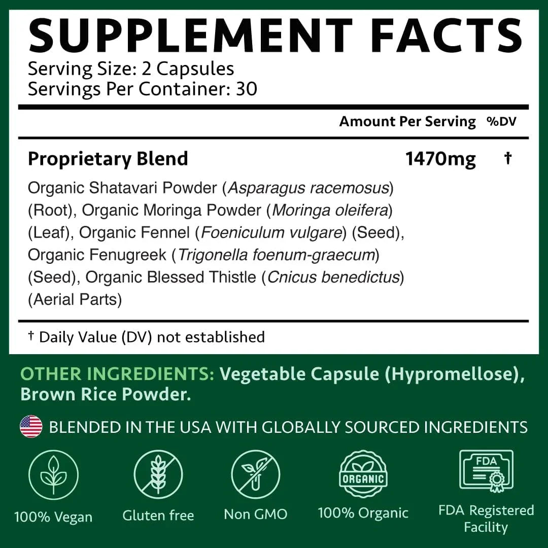 A product label showing supplement facts and ingredients.