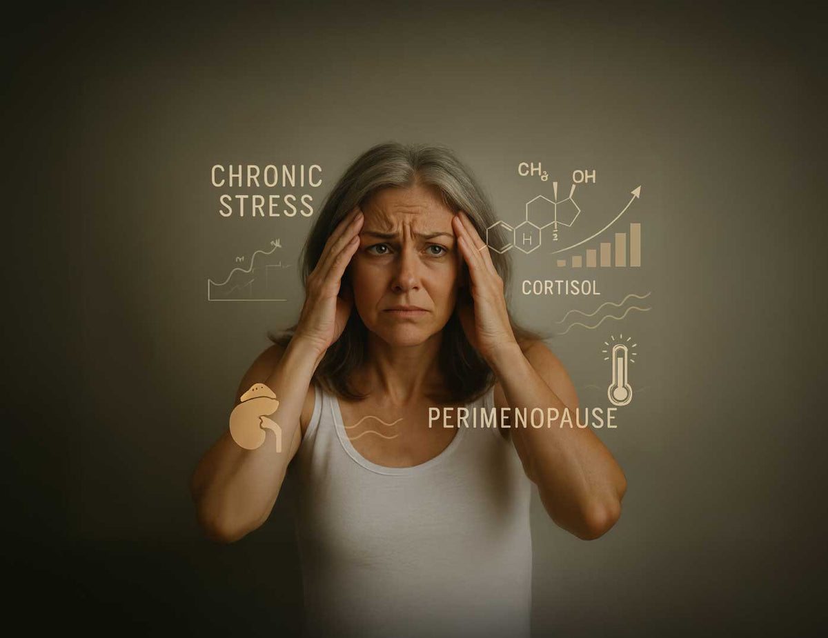 How Chronic Stress and Cortisol Levels Impact Perimenopause