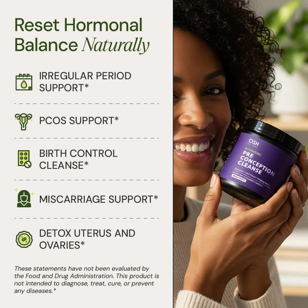 Osh Lab Lab-Analysis PreConception Cleanse | Osh Wellness