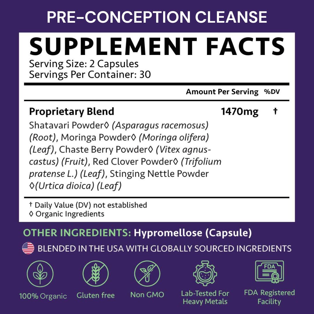 CLEANSE & CONCEIVE SYSTEM