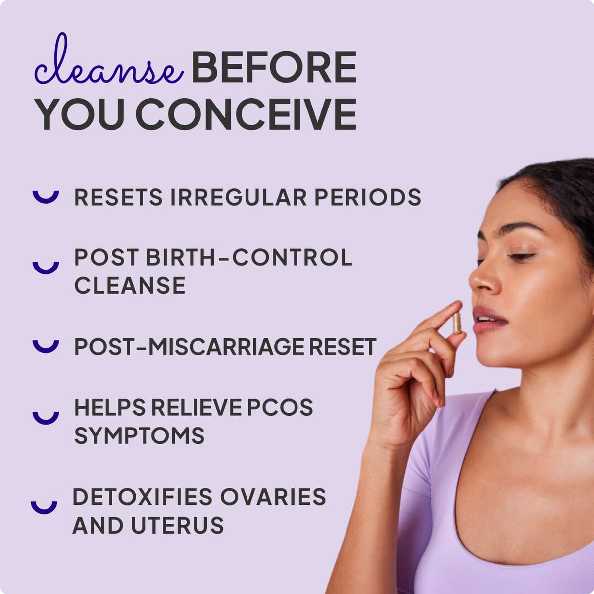Pre Cleanse Pre-Conception Cleanse | PCOS, Post-Pill & Miscarriage Support